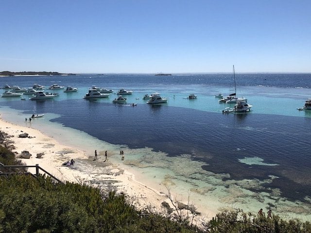Beautiful view from Rottnest Island in Western Australia