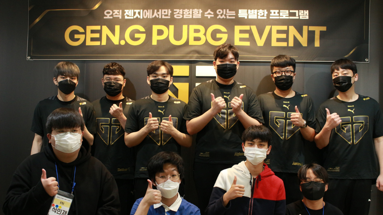 GenG PubG event participants